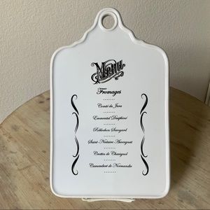 Ceramic Cheese Board, NWT